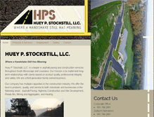 Tablet Screenshot of hueystockstill.com